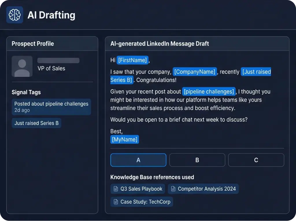 AI Agent Drafting